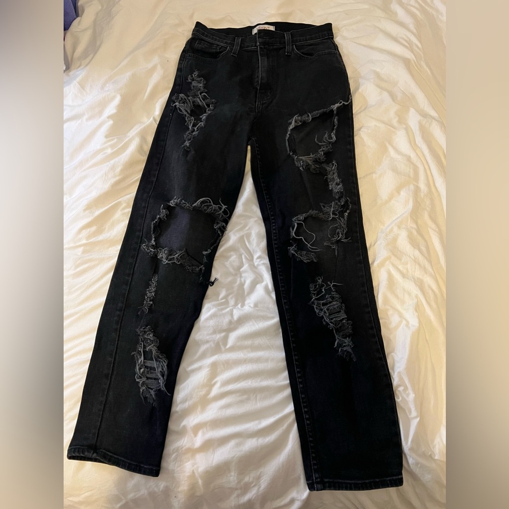 Ripped mom jeans from Fashion Nova!